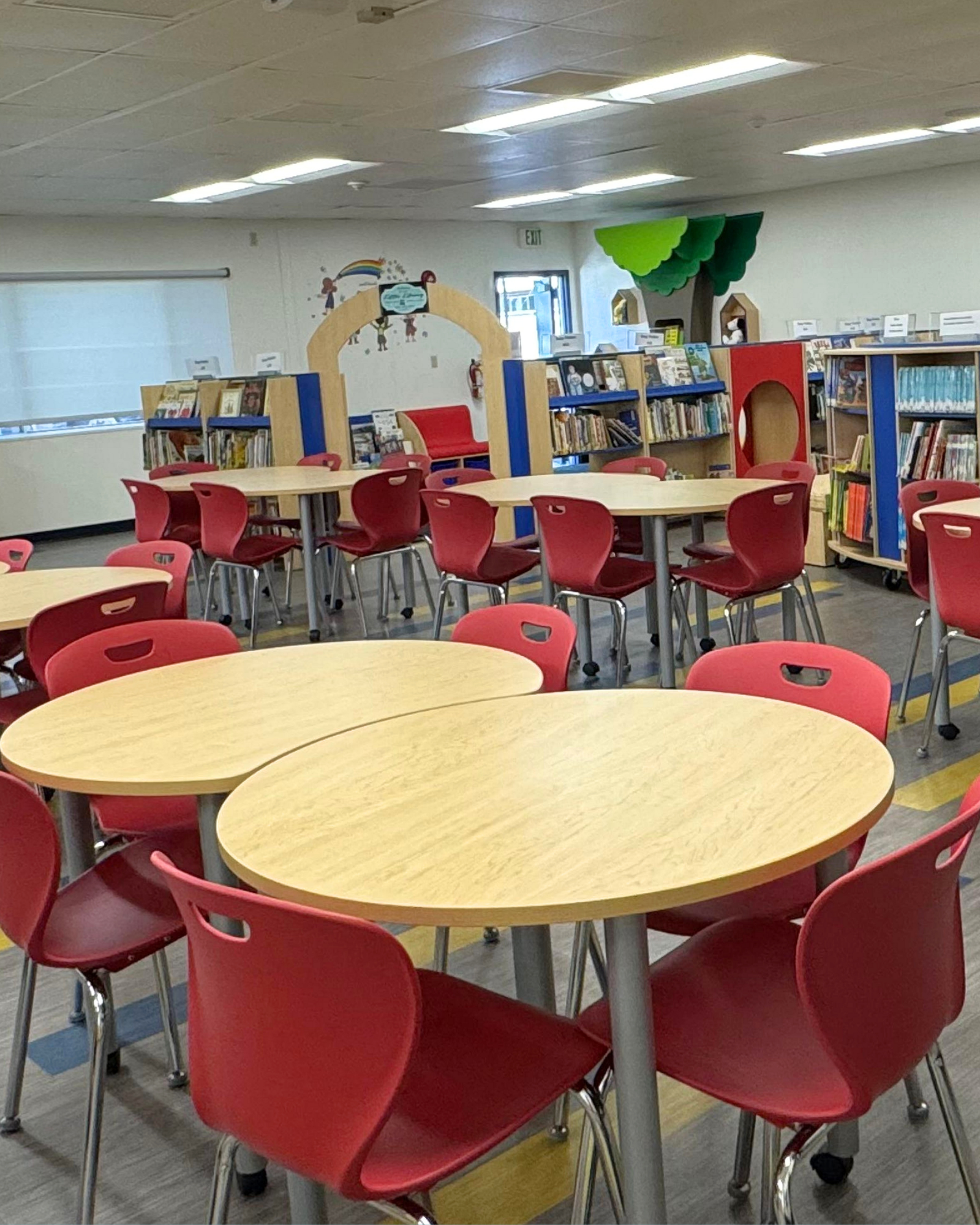 School furniture upgrades and classroom installation project in Los Angeles